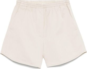 Forte_Forte Mercerized Cotton Twill Shorts