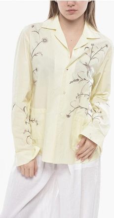 Baziszt Cotton Blouse PINSON With Embroidery size S