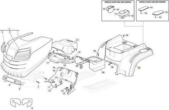 STIGA Sports Tapa Rueda Rojo 300941 Mp 84c Original Stiga - 325110432/2