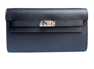 Herm&egrave;s Black Epsom Kelly To Go