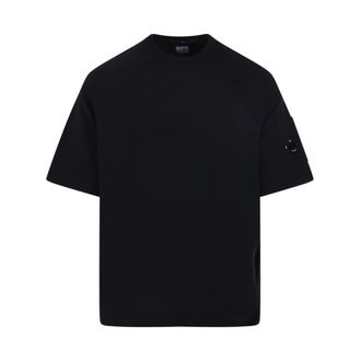 C.P. Company Hombre, Camisetas, Negro, Talla: S