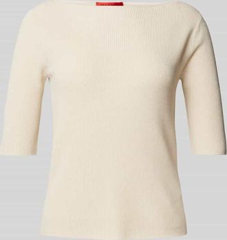 Max & Co. Strickpullover mit 1/2-Arm Modell PASSATA in Beige, Gr&ouml;&szlig;e XL