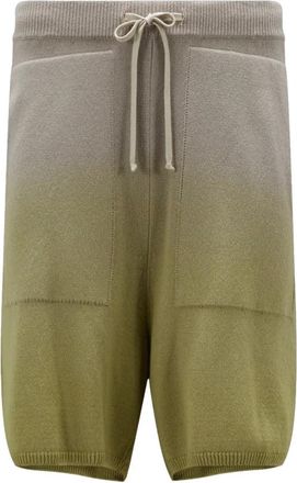 Moncler Casual Shorts, female, Multicolor, Size: XS Gradient Effect Cashmere Shorts