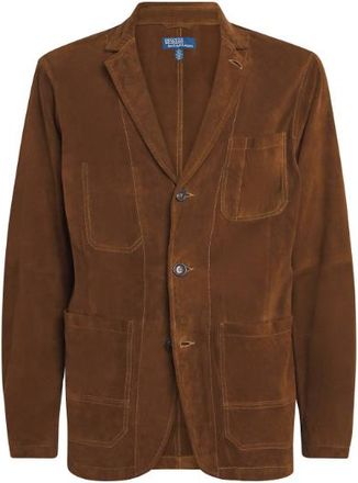 Ralph Lauren Polo Ralph Lauren Suede Unstructured Blazer Size XL