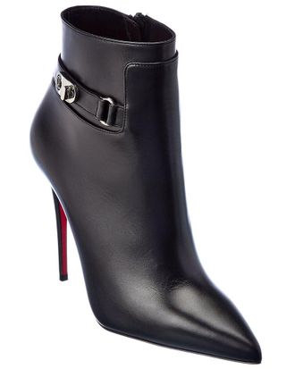 Christian Louboutin Lock So Kate 100 Leather Bootie