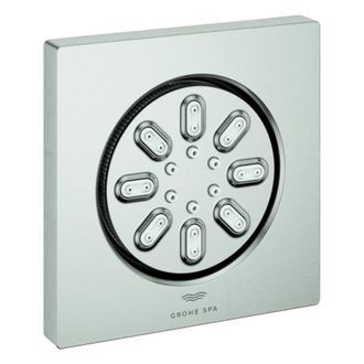 GROHE Teleducha Lateral 26802 Rainshower Aqua Forma Cuadrada Supersteel, 26802dc0