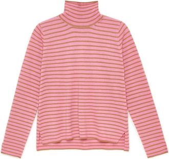 Maliparmi Soft Touch Knit - Dames - Coltruien - Roze - S - Wol - Truien & Vesten