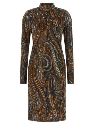 Etro Multicolor Viscose Short Womens Dress