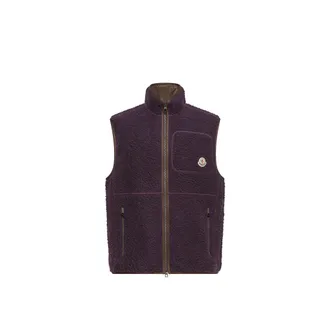 Moncler Moncler Knit Vest, Men, Purple, Size: Xxl