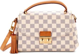 Louis Vuitton Croisette Handbag Damier crossbody bag - Toni neutri