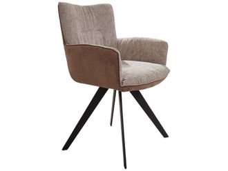 Schubiger M&ouml;bel Armlehnstuhl Pancho Eisenstativ