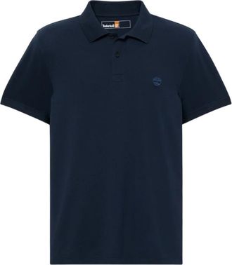 Timberland Millers River Polo - Heren - Polos - Blauw - S - Katoen - Tops