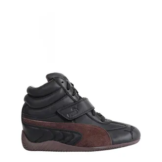 Puma Trekking Boots, female, Black, Size: 7 1/2 US Speedcat Wedge Leather