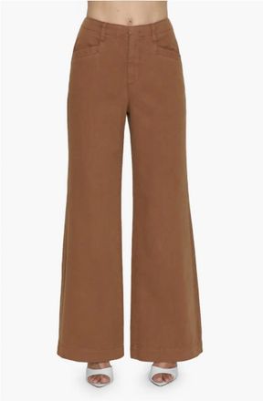 Pistola Denim Womens Jasmine Pants In Brown Sepia