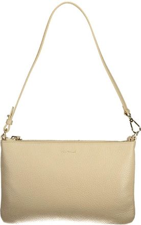 Coccinelle C-Easy Mini - Dames - Schoudertassen - Beige - ONE Size - Leer - Tassen
