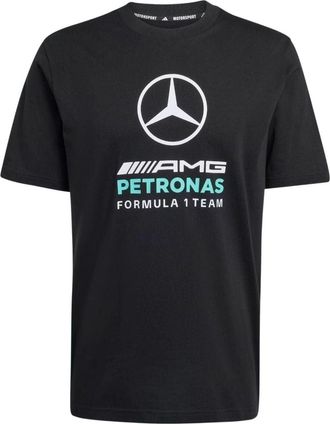 adidas Mercedes-AMG F1 Team DNA Graphic T-Shirt Black Semi Mint Rush KE8163