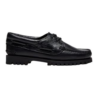 Timberland Authentieke Laarzenchoen - Dames - Schoenen - Zwart - Maat: 40 EU Leer