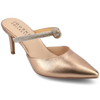 Journee Collection Women & apos;s Lunna Medium and Wide Width Evening Pumps