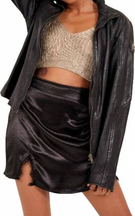 Mauritius Else Leather Jacket In Black