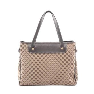Celine Pre-owned Handbags, female, Beige, Size: ONE SIZE Pre-owned Canvas Handbag