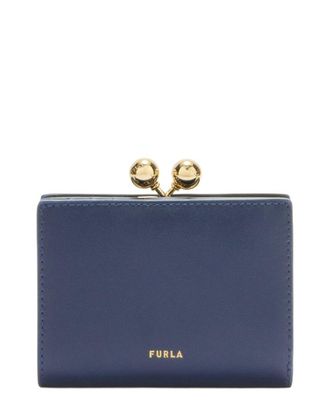 Furla Dots Leather Compact Wallet
