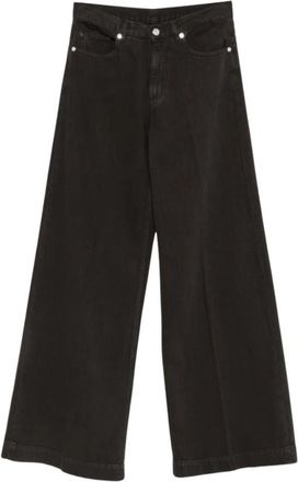 Nine In The Morning Nadia Palazzo Broek - Dames - Loose Fit Jeans - Bruin - W29 - Katoen - Jeans