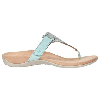 Vionic Rest Wanda Leather Womens Toe Post Sandals - Sea Foam - Size:UK 6.5
