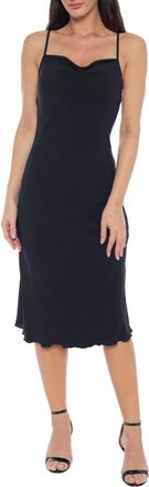 Bebe Airflow Midi Dress in Black at Nordstrom Rack, Size X-Small