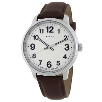 Timex Easy Reader Bold Quartz Cream Dial Mens Watch TW2V21300