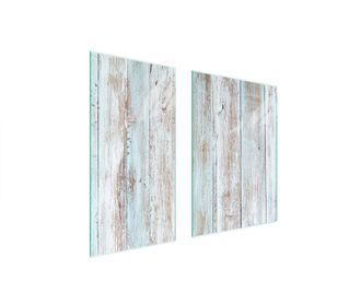 OEM Piastra Protettiva In Vetro 75x52 Legno