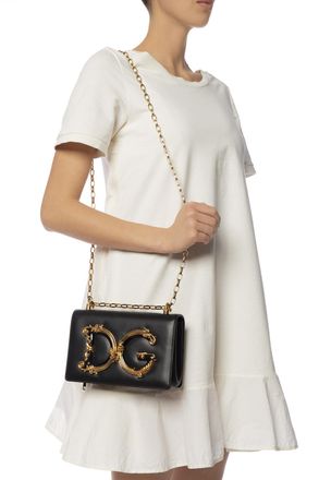 Dolce & Gabbana DG Girls Shoulder Bag, Womens, Black