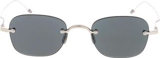 Thom Browne Accessoires, Heren, Grijs, ONE Size, Zonnebril