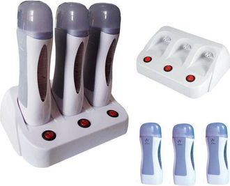 Trade Shop Trade Shop - Trio Scaldacera Triplo Per Manipoli Cartucce Ceretta Scalda Cera Professionale