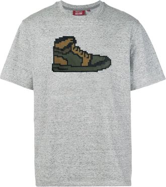 Mostly Heard Rarely Seen T-shirt Jordan boot 8-bit - Grigio