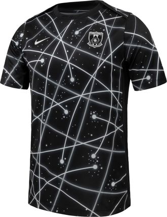 Nike Urawa Nike Mens Soccer Pre-Match Short-Sleeve Top in Black | M21765URAW-BLK