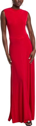 Issue New York Wrap Bodice Gown