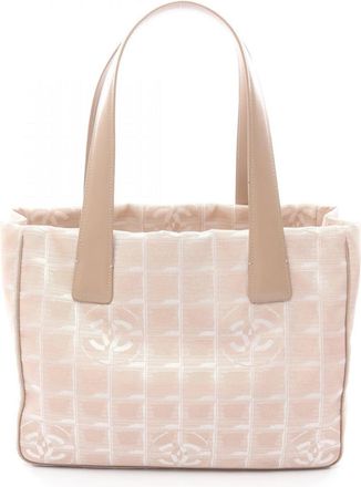 Chanel Pink New Travel Line Tote Bag (Pre-Owned)
