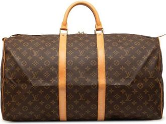 Louis Vuitton Pre-owned Keepall 55 - - Pre-owned - Donna - Marrone - ONE SIZE