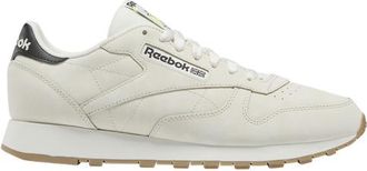 Reebok Mens Classic Leather - Running Shoes Alabaster/Soft Ecru/Core Black Size 7.5