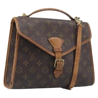 Louis Vuitton Pre-owned Bel Air Schoudertas - Dames - Pre-owned - Bruin - Maat: ONE Size Leer
