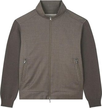 Paul & Shark Cardigan con zip - Marrone