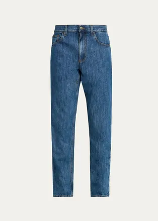 Burberry Mens Danny Straight-Leg Jeans