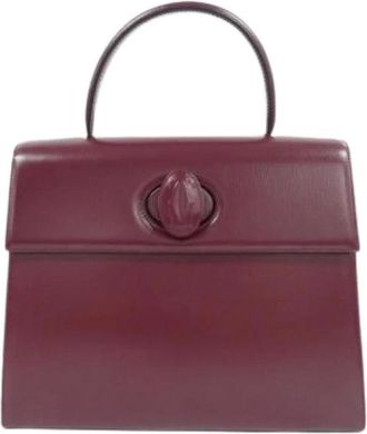 Cartier Pre-owned Handbags, female, Red, Size: ONE SIZE Pre-owned Vintage Handbag