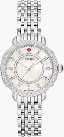 Michele Sidney Quartz Diamond Ladies Watch MWW30B000001