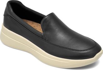 Aerosoles Felice Croc Embossed Sneaker in Black at Nordstrom, Size 8.5