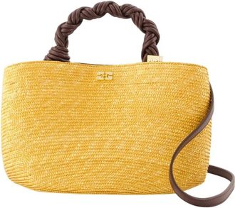 Ganni Donna, Borse, Giallo, Taglia unica, new