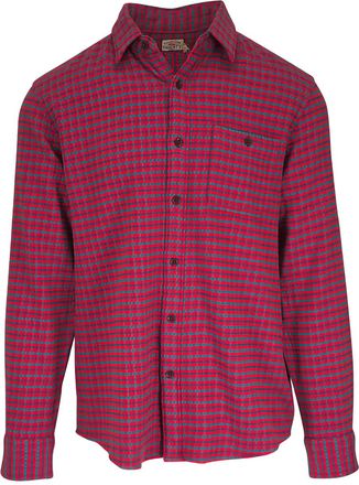 Faherty Camicia Amber a quadri - Rosso