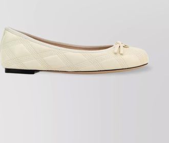 Valentino Garavani leather ballerina shoes