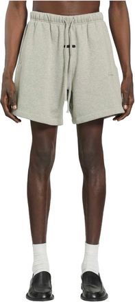 Fear of God Casual Shorts, male, Gray, Size: 2XL Signature Classic Short