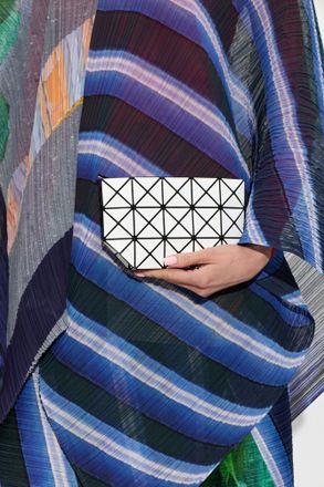 Bao Bao Issey Miyake Clutch, Womens, White